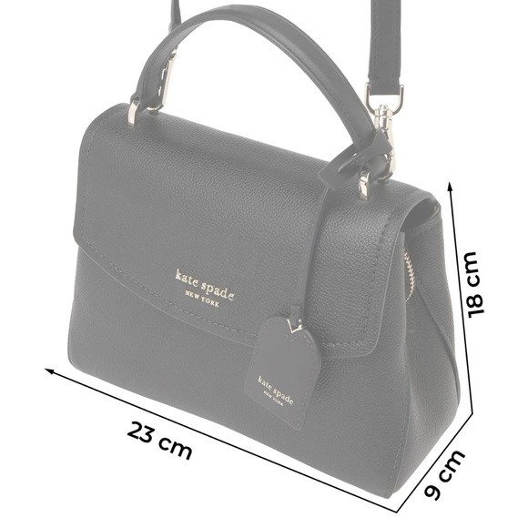 Black Kate spade satchel with top handle - Picture 13 of 13